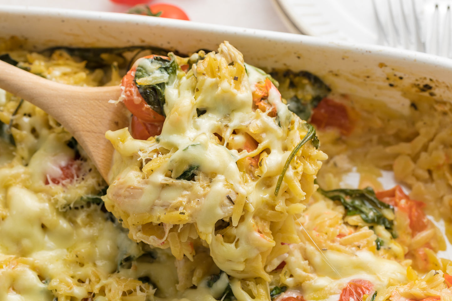 Chicken Orzo Pasta Bake Exclusive