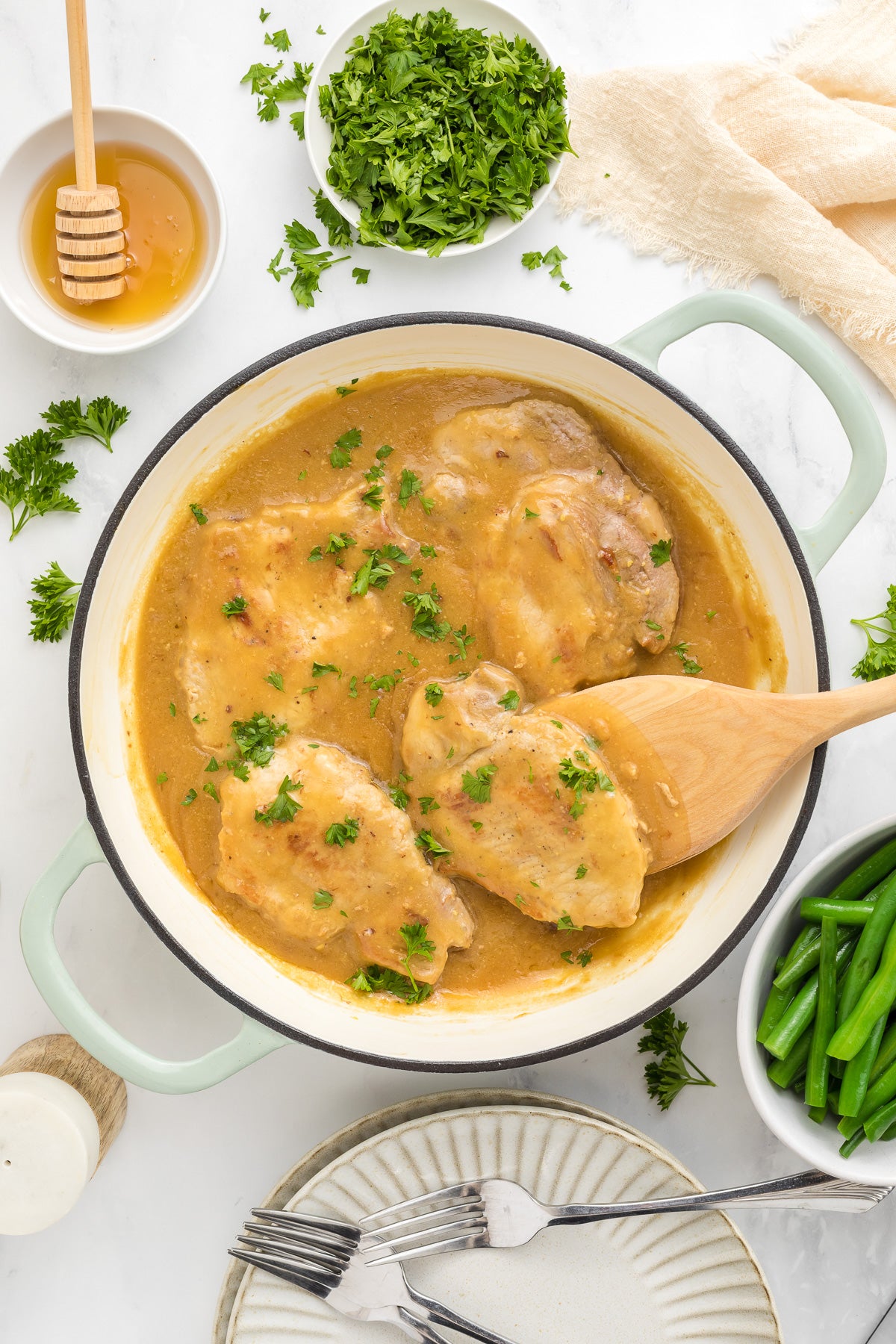 Honey Mustard Pork Chops Exclusive