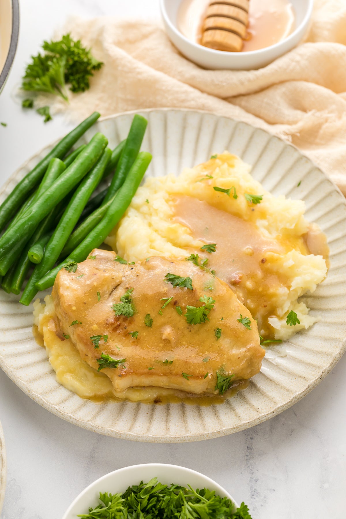 Honey Mustard Pork Chops Exclusive