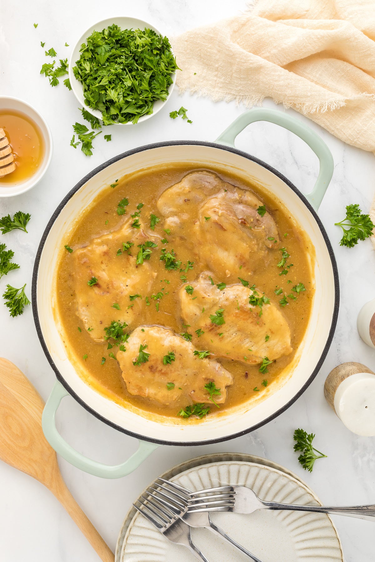 Honey Mustard Pork Chops Exclusive
