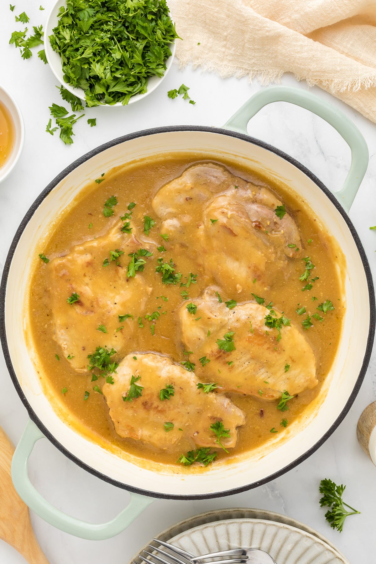 Honey Mustard Pork Chops Exclusive