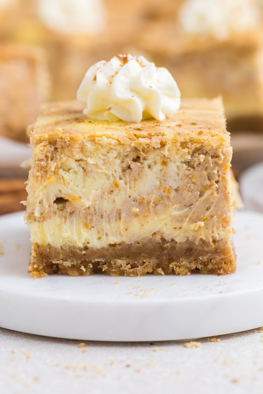 Pumpkin Cheesecake Bars Exclusive