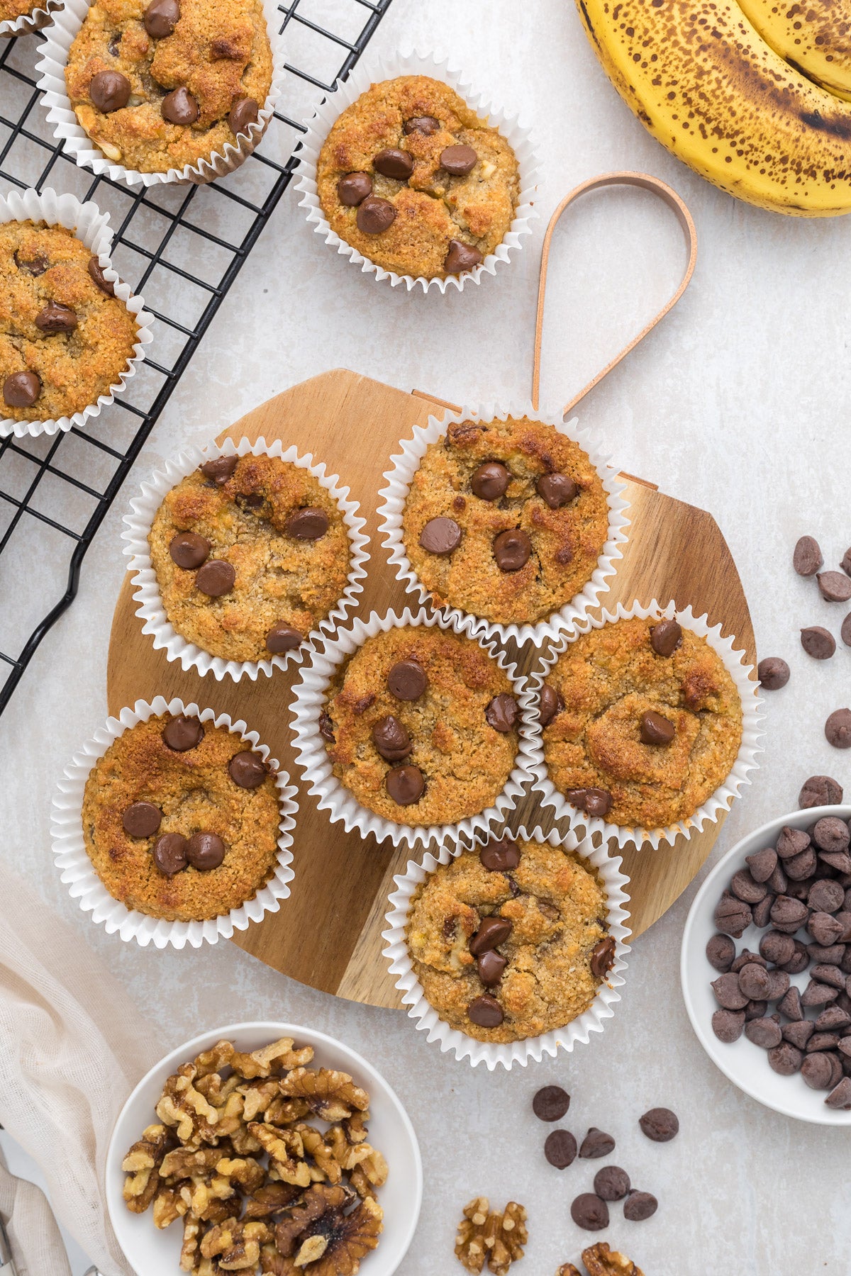 Almond Flour Banana Nut Muffins Exclusive