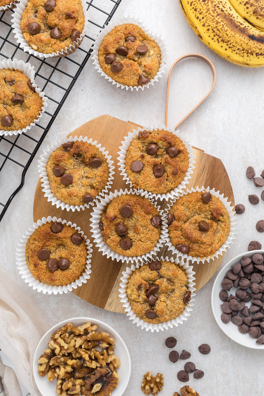 Almond Flour Banana Nut Muffins Exclusive