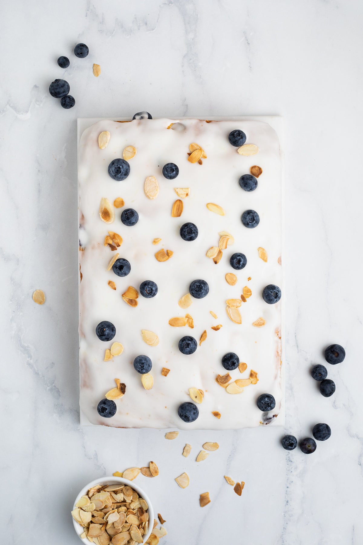 Blueberry Almond Sheet Cake Exclusive
