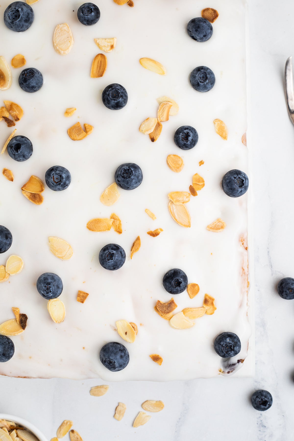 Blueberry Almond Sheet Cake Exclusive
