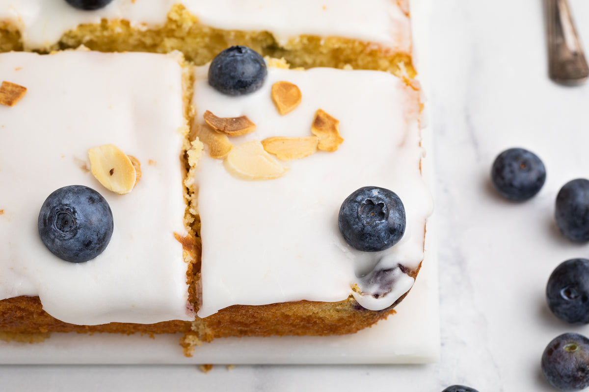 Blueberry Almond Sheet Cake Exclusive