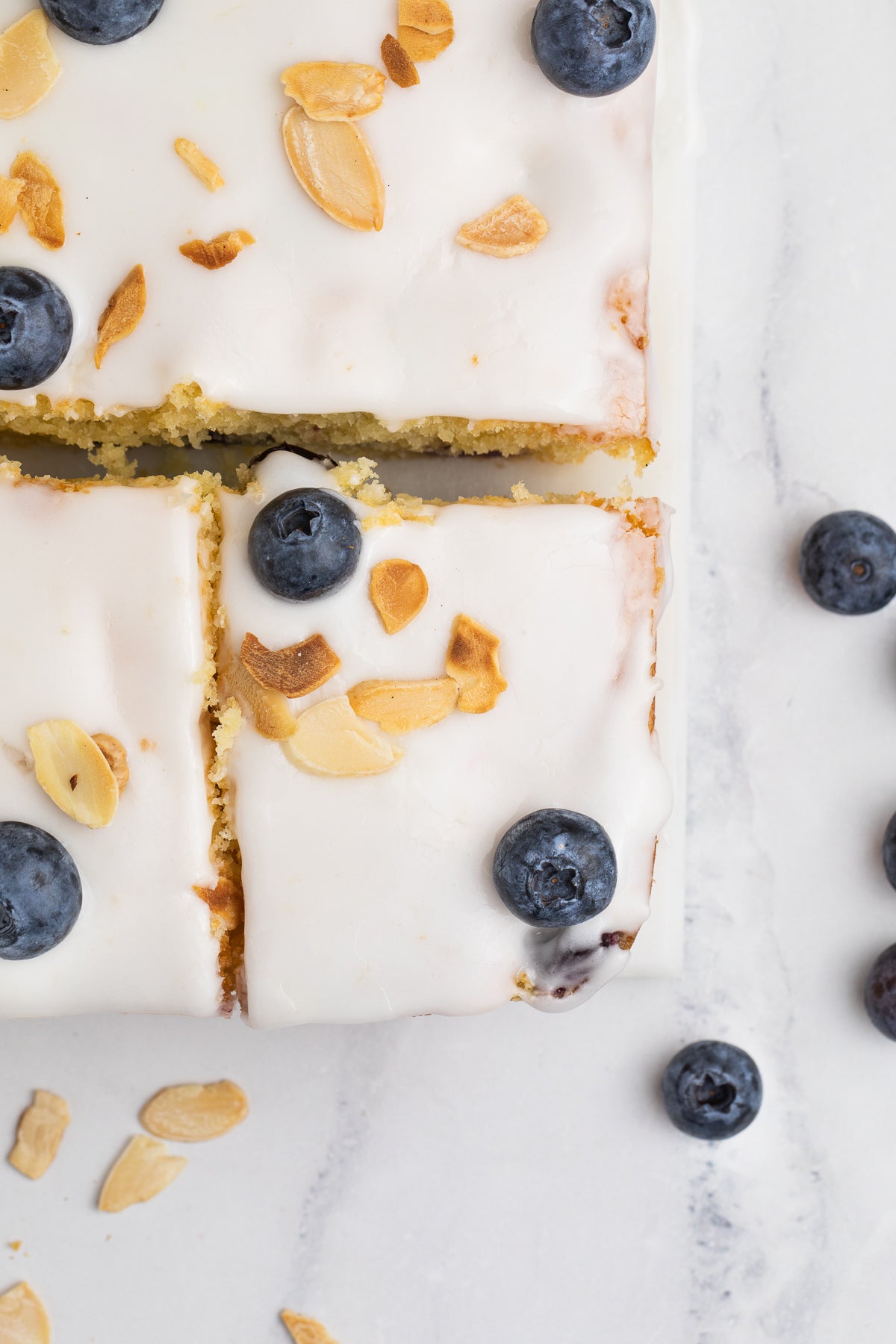 Blueberry Almond Sheet Cake Exclusive
