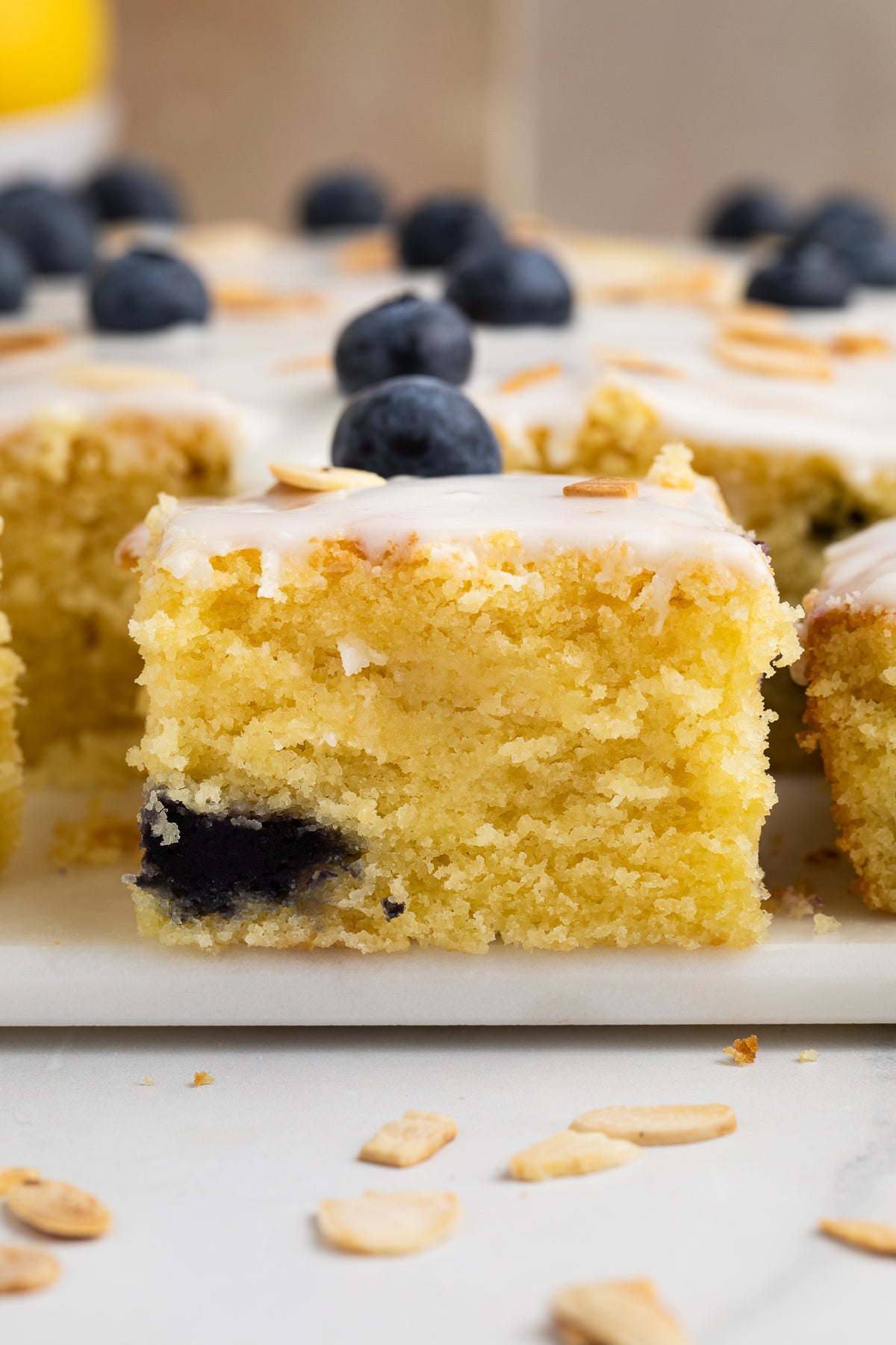 Blueberry Almond Sheet Cake Exclusive