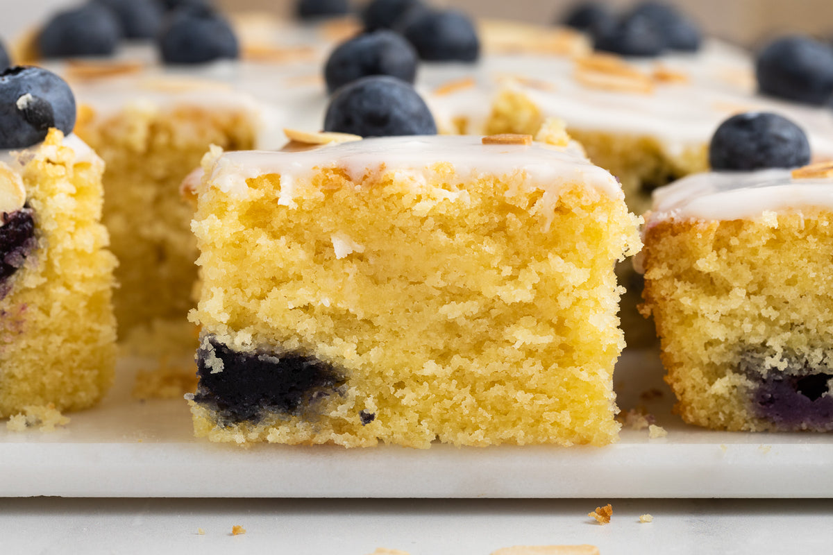 Blueberry Almond Sheet Cake Exclusive