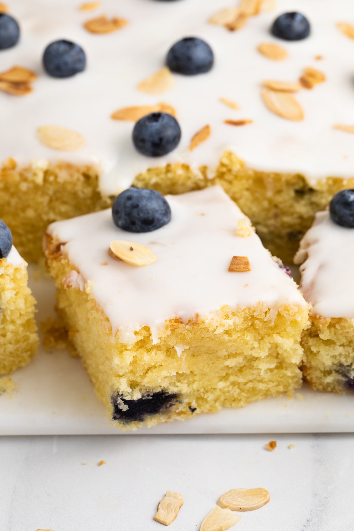 Blueberry Almond Sheet Cake Exclusive