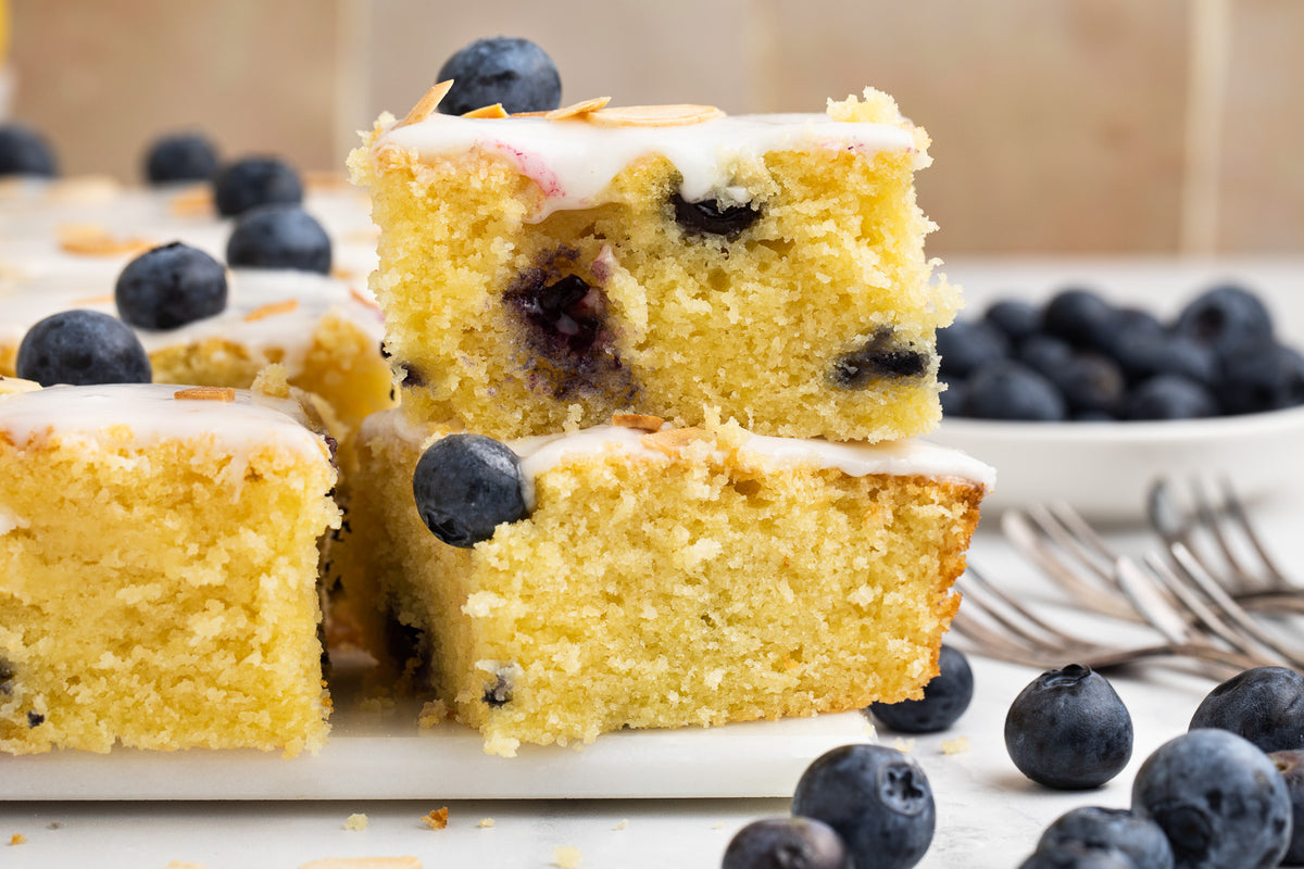 Blueberry Almond Sheet Cake Exclusive
