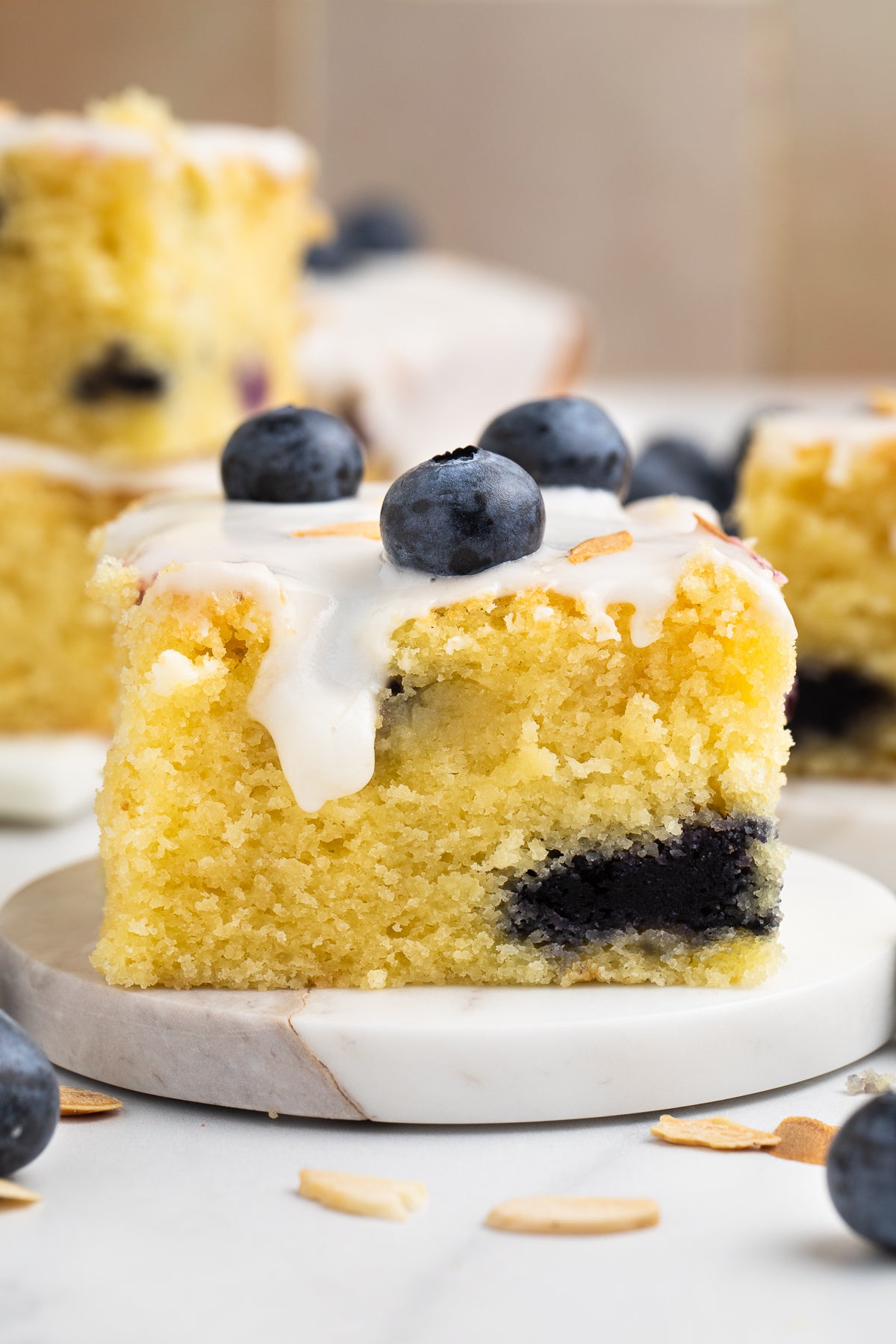Blueberry Almond Sheet Cake Exclusive