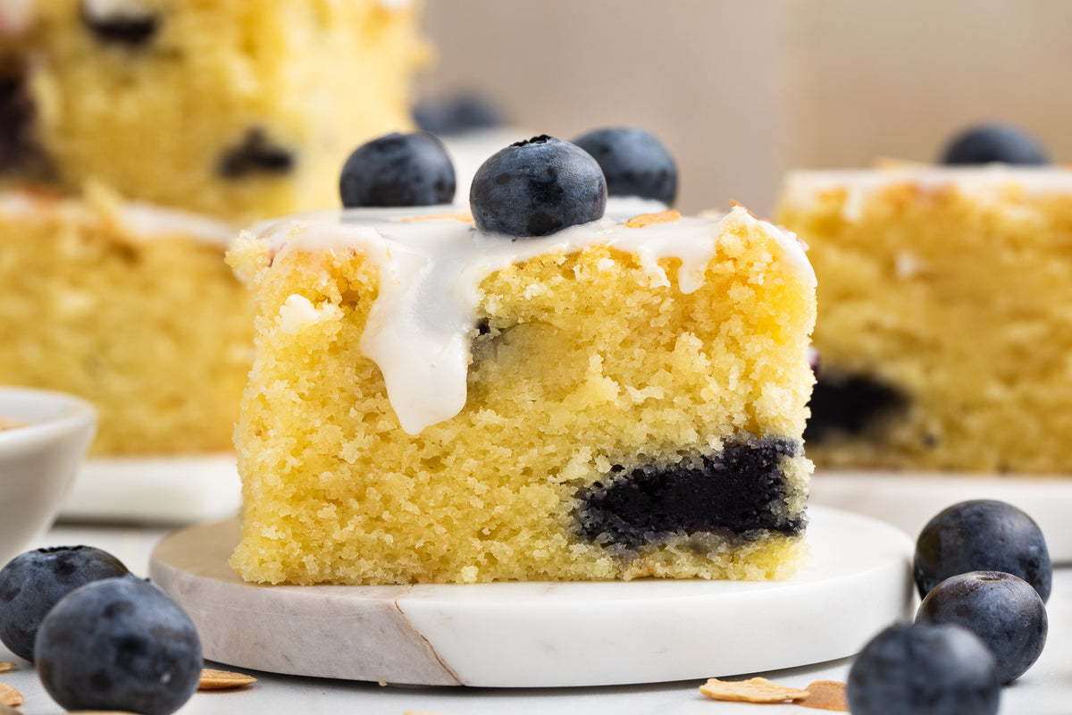 Blueberry Almond Sheet Cake Exclusive
