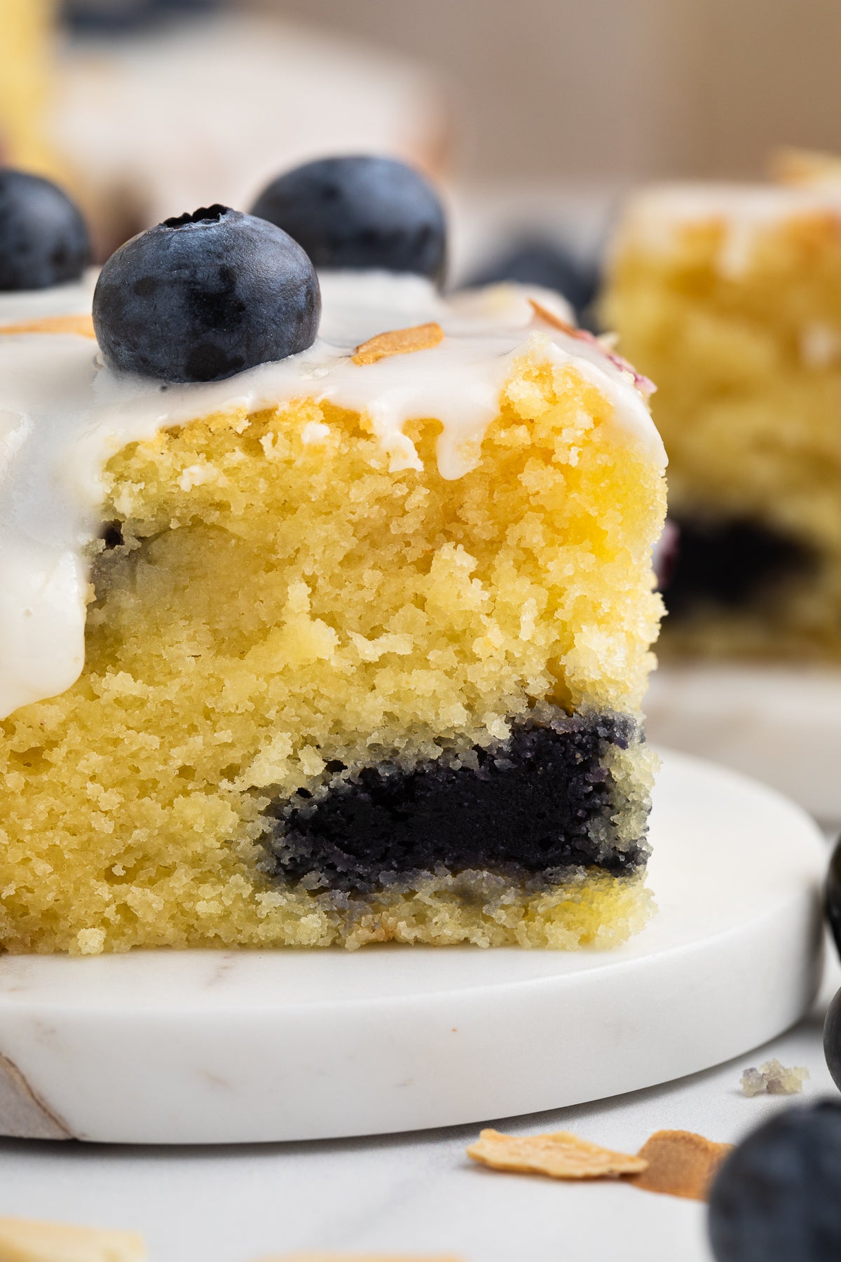 Blueberry Almond Sheet Cake Exclusive