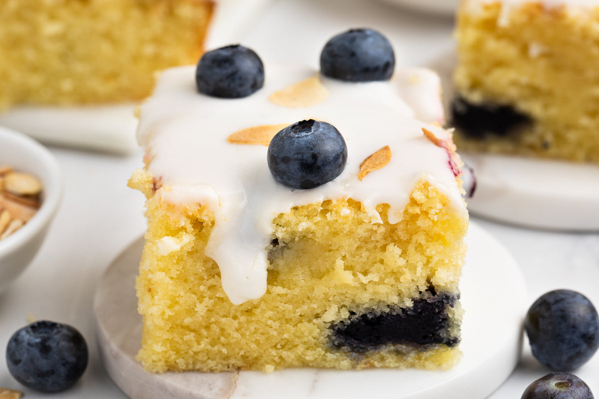 Blueberry Almond Sheet Cake Exclusive