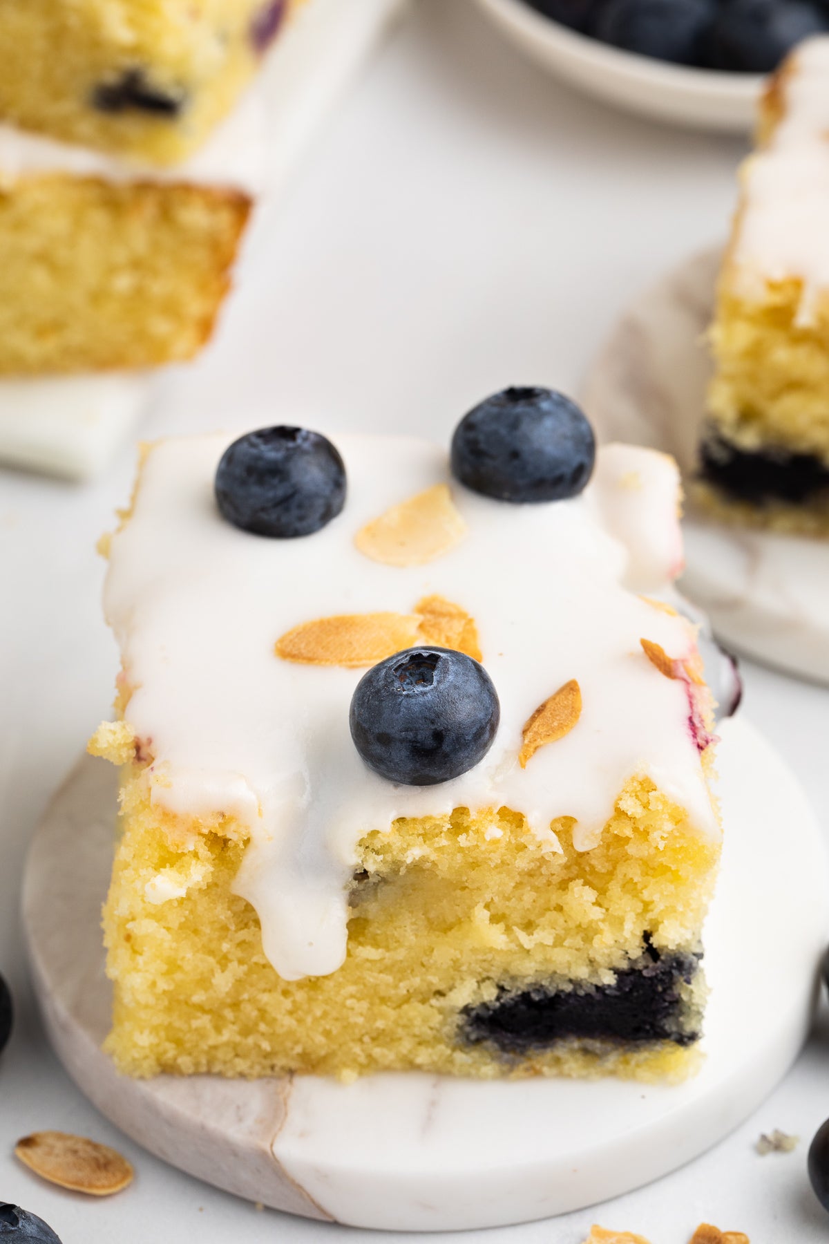 Blueberry Almond Sheet Cake Exclusive