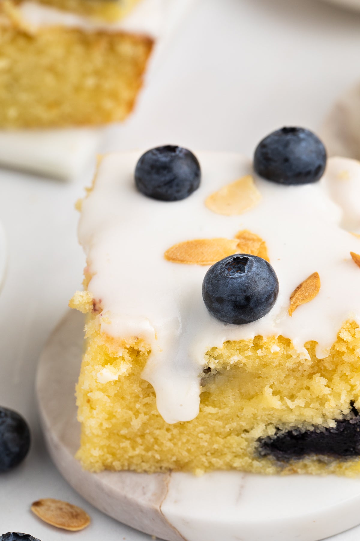 Blueberry Almond Sheet Cake Exclusive
