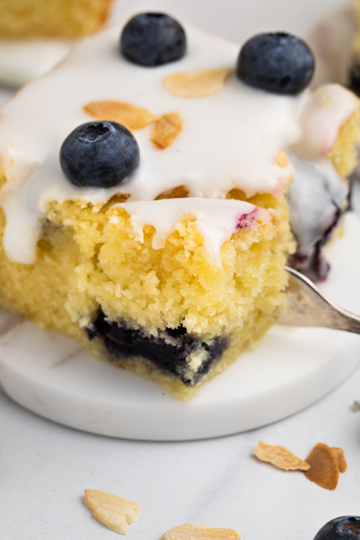 Blueberry Almond Sheet Cake Exclusive