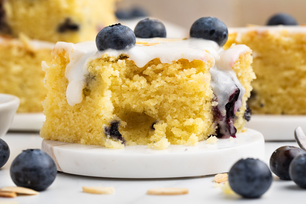 Blueberry Almond Sheet Cake Exclusive