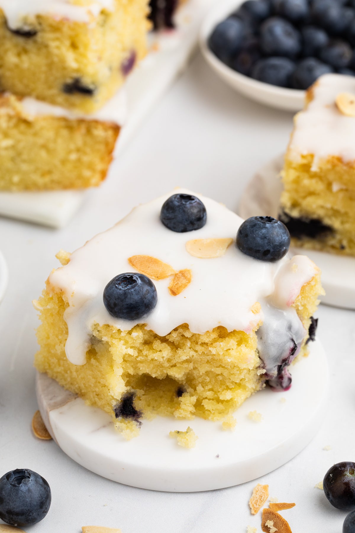Blueberry Almond Sheet Cake Exclusive