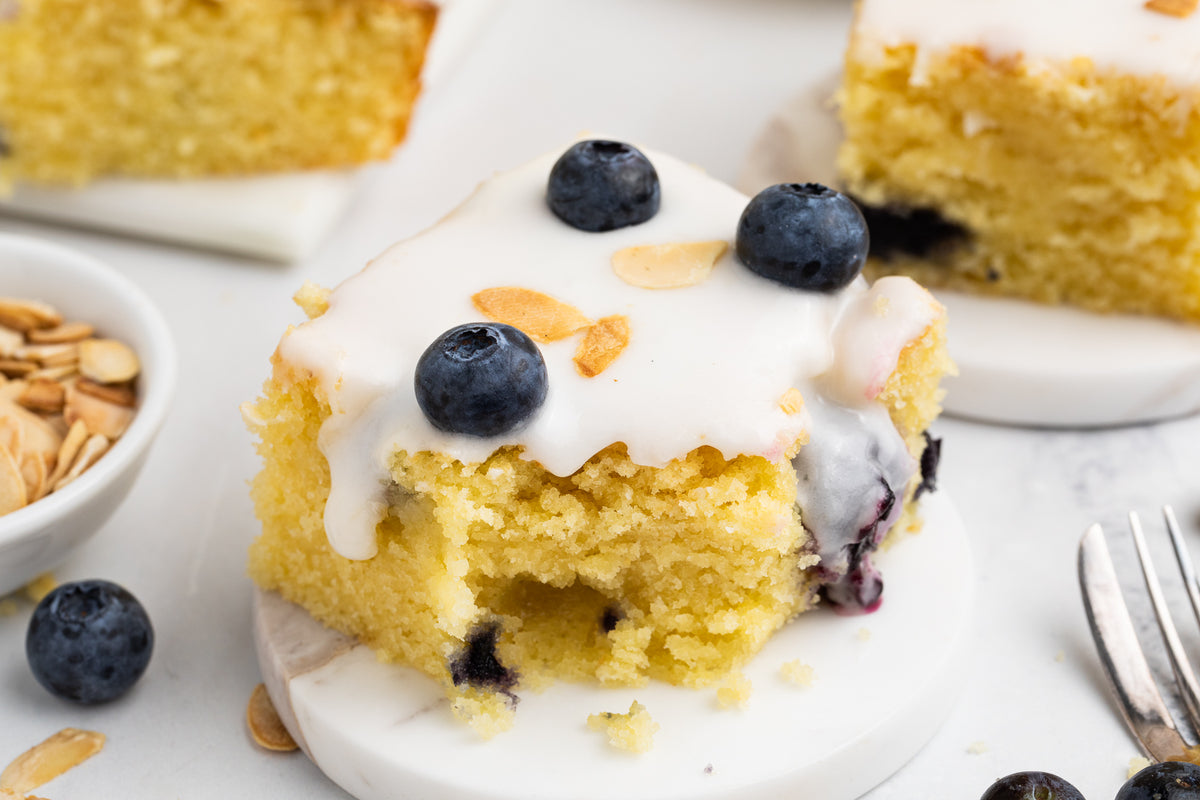 Blueberry Almond Sheet Cake Exclusive