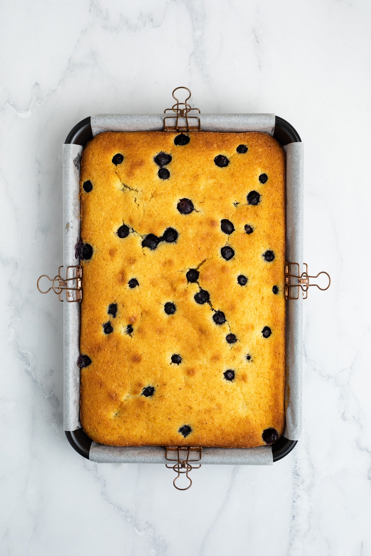 Blueberry Almond Sheet Cake Exclusive