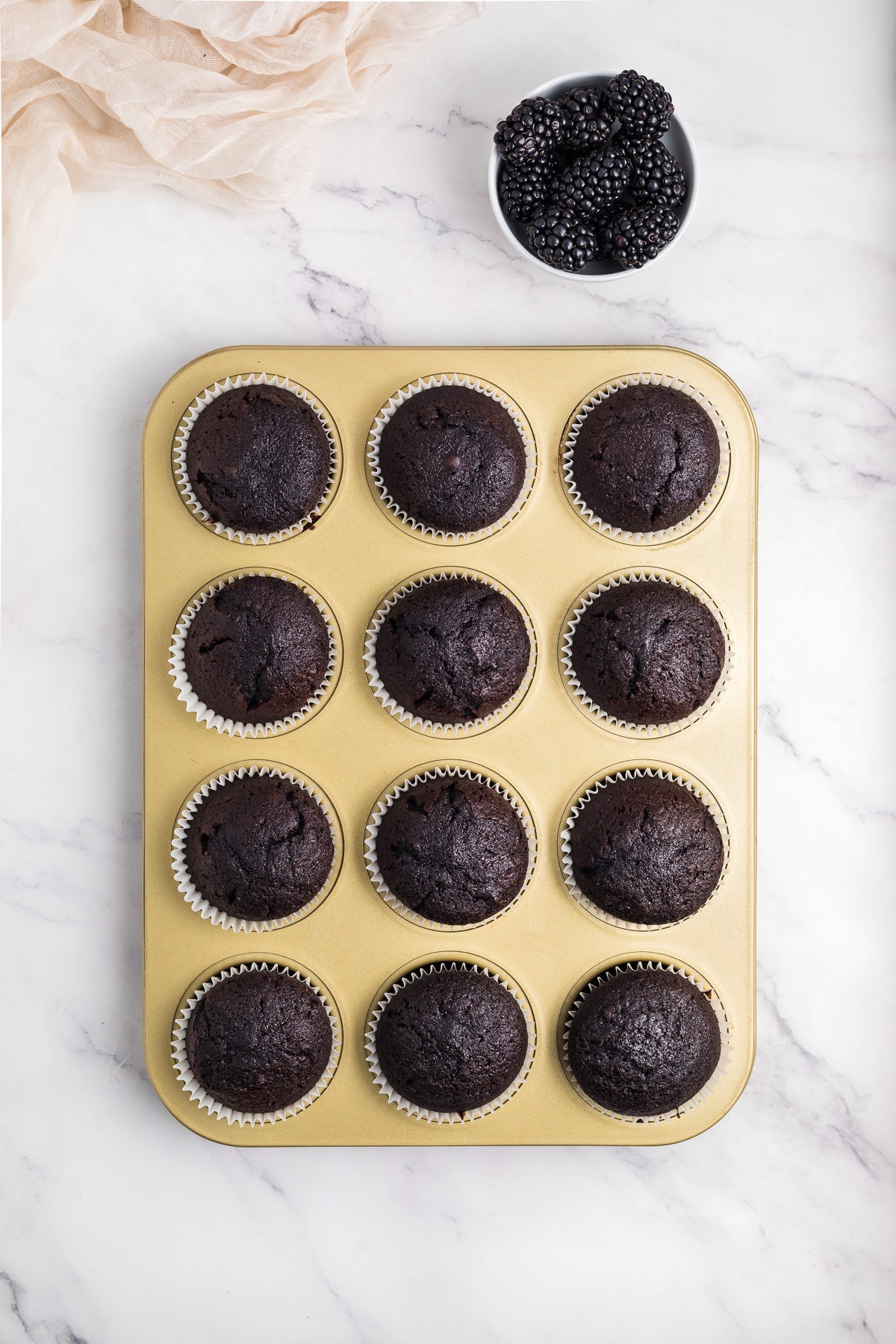 Chocolate Blackberry Cupcakes Exclusive