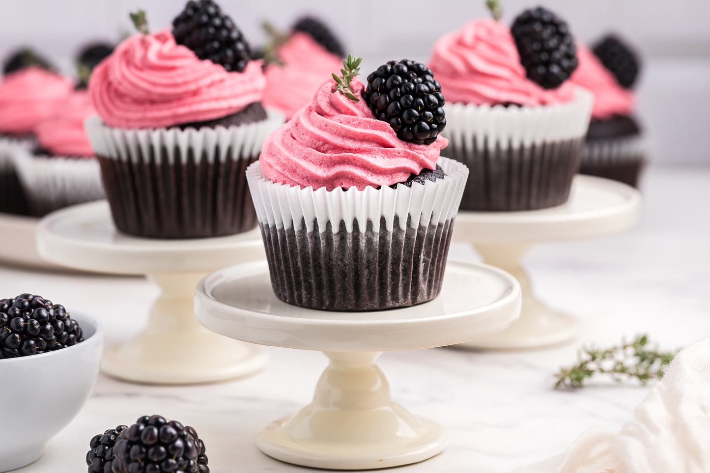 Chocolate Blackberry Cupcakes Exclusive