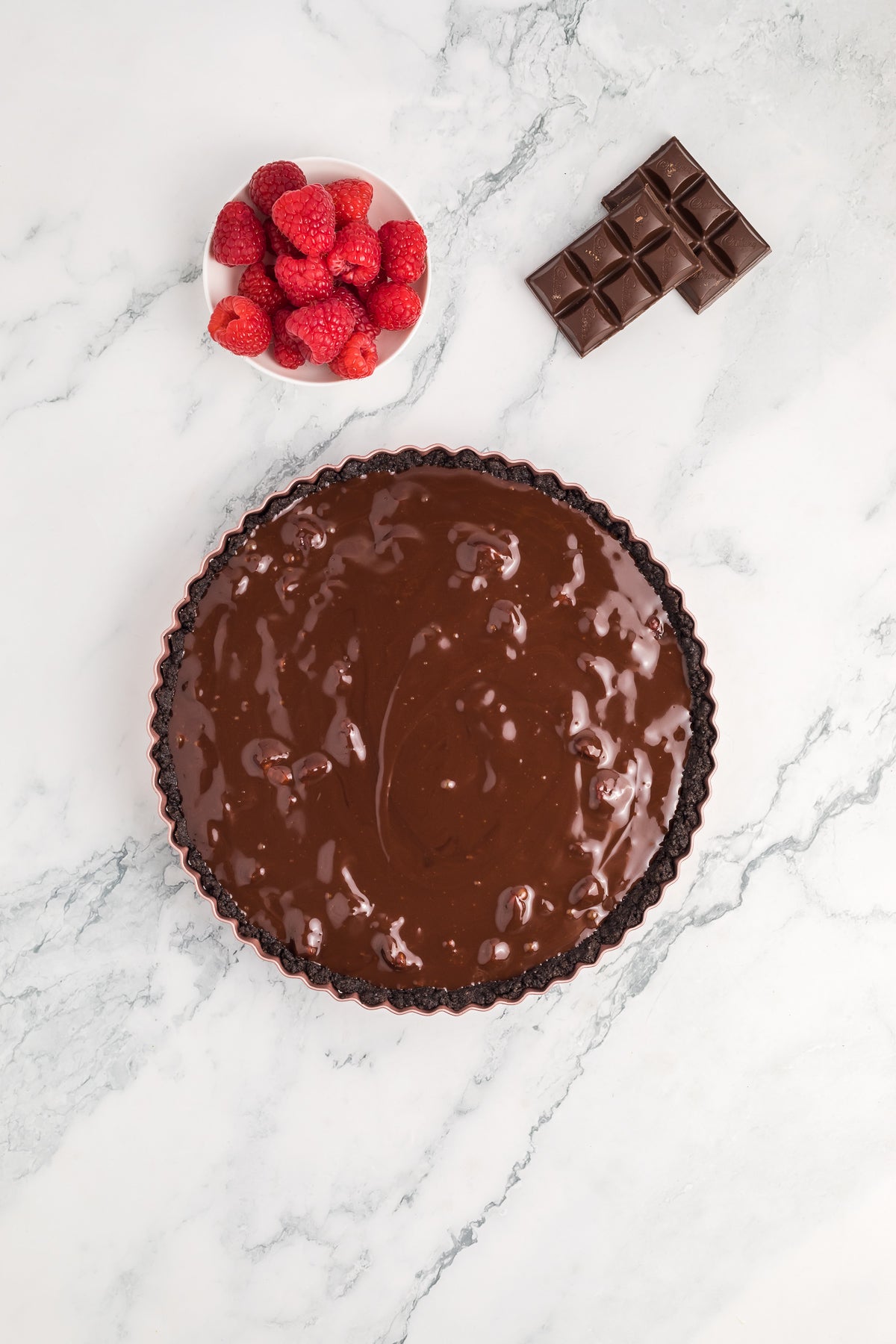 Chocolate Raspberry Tart Exclusive