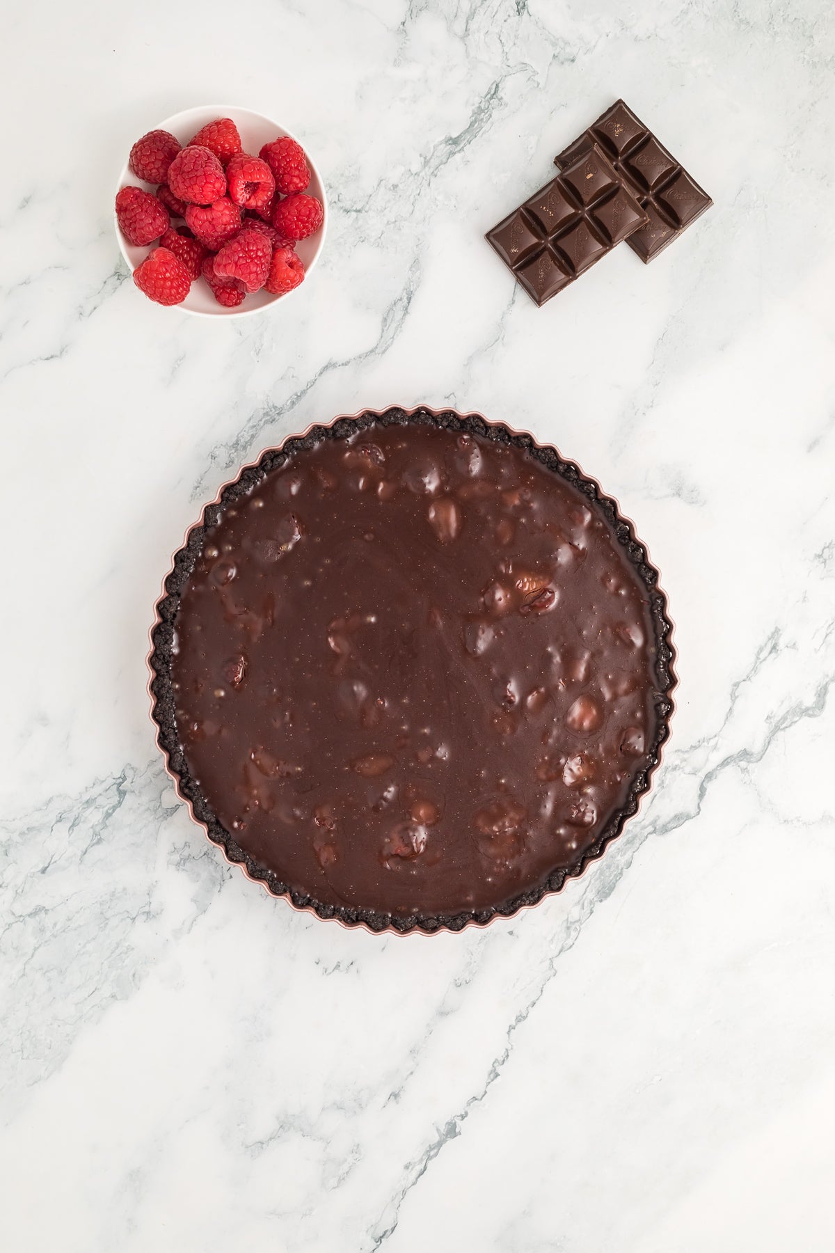 Chocolate Raspberry Tart Exclusive