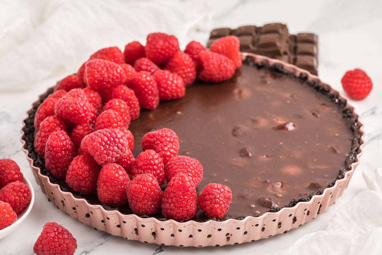 Chocolate Raspberry Tart Exclusive