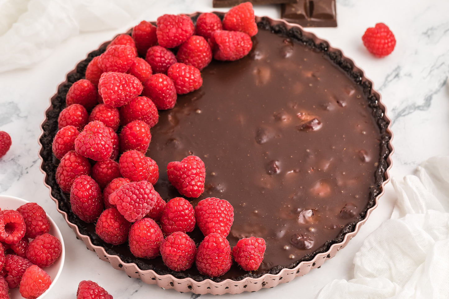 Chocolate Raspberry Tart Exclusive