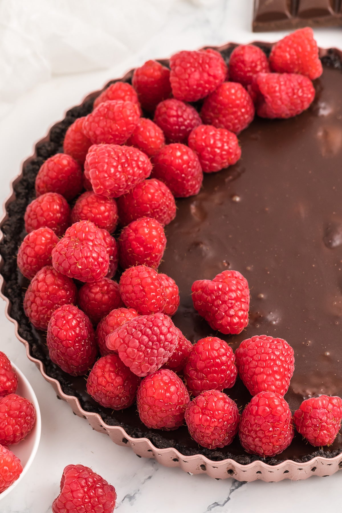 Chocolate Raspberry Tart Exclusive