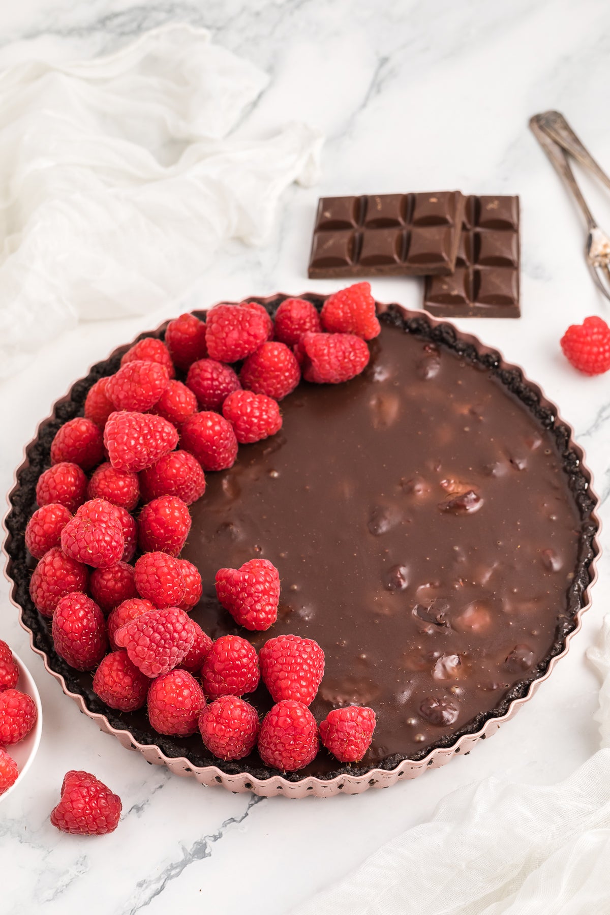 Chocolate Raspberry Tart Exclusive