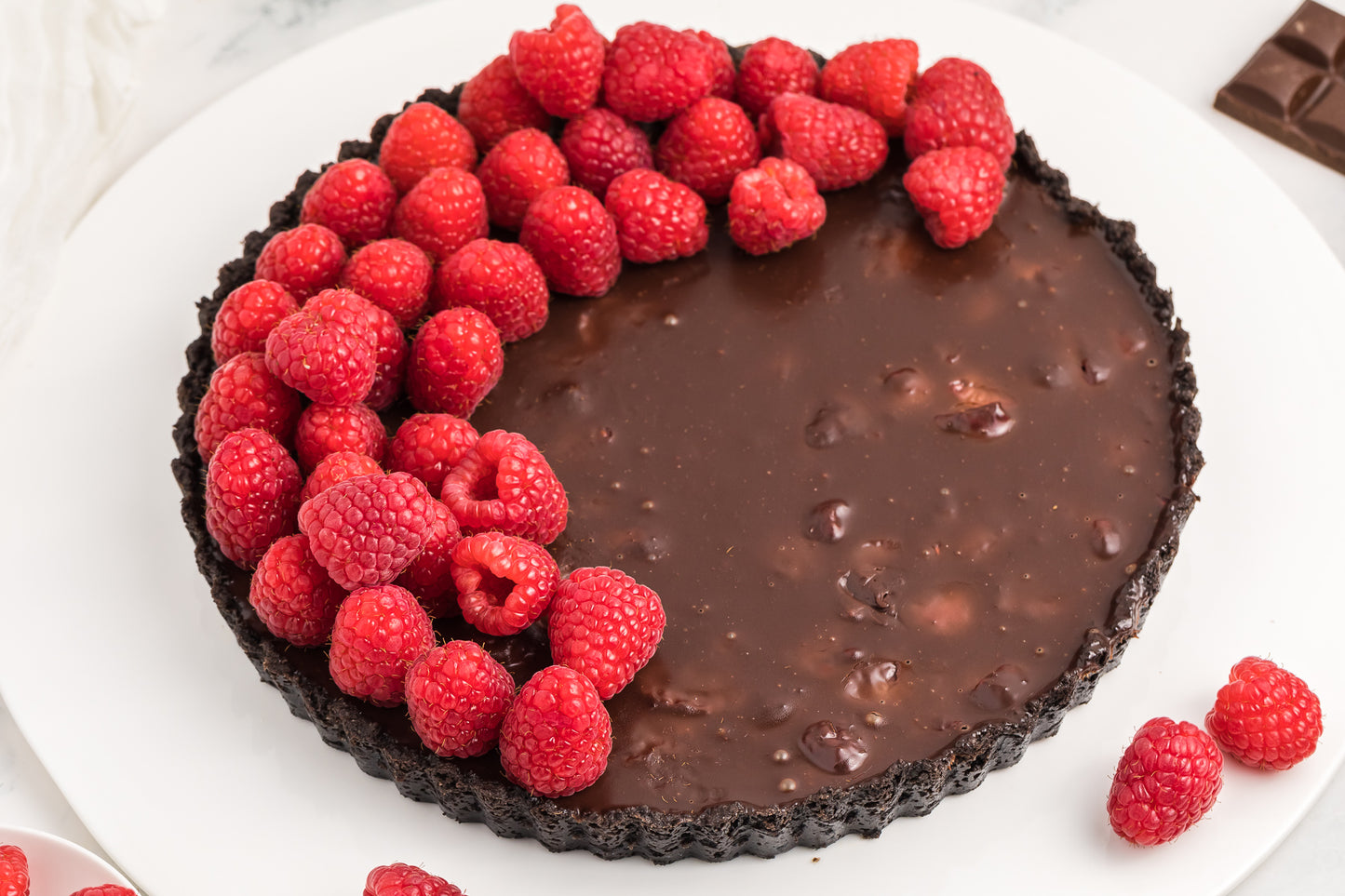 Chocolate Raspberry Tart Exclusive