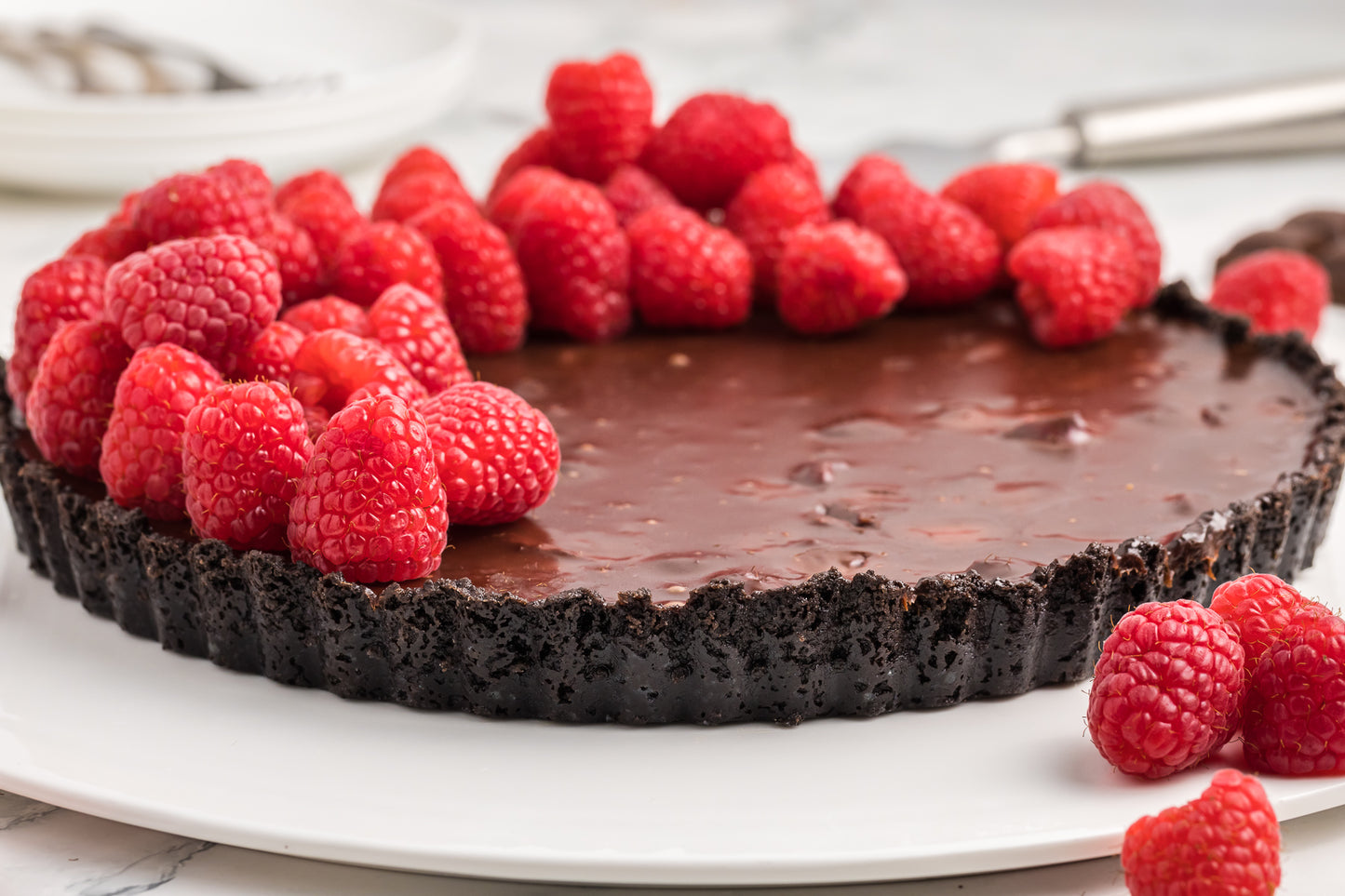 Chocolate Raspberry Tart Exclusive