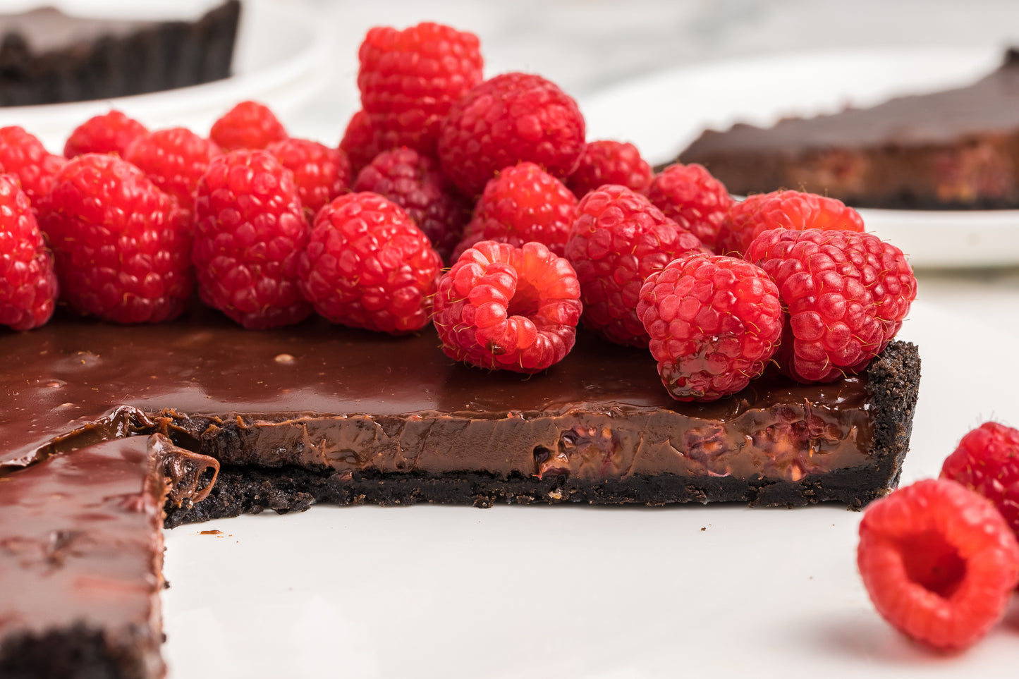 Chocolate Raspberry Tart Exclusive