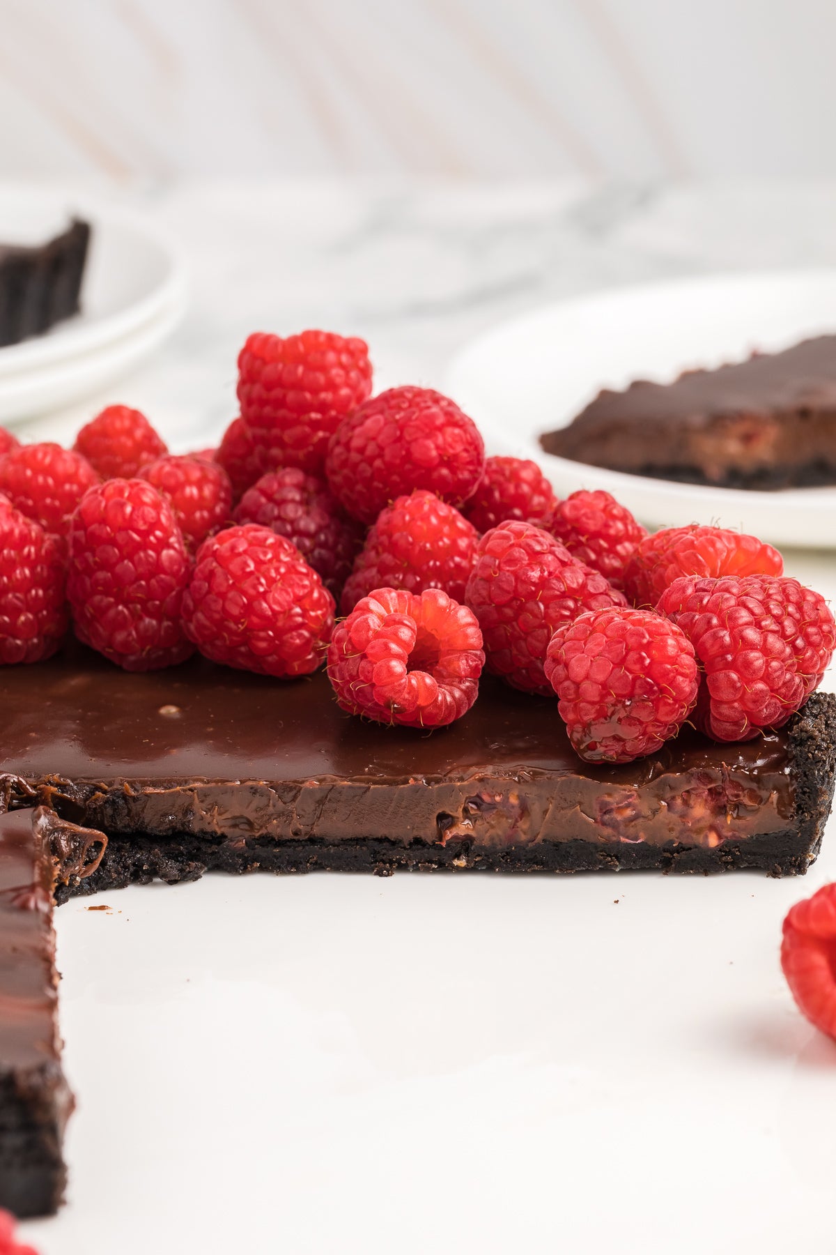 Chocolate Raspberry Tart Exclusive