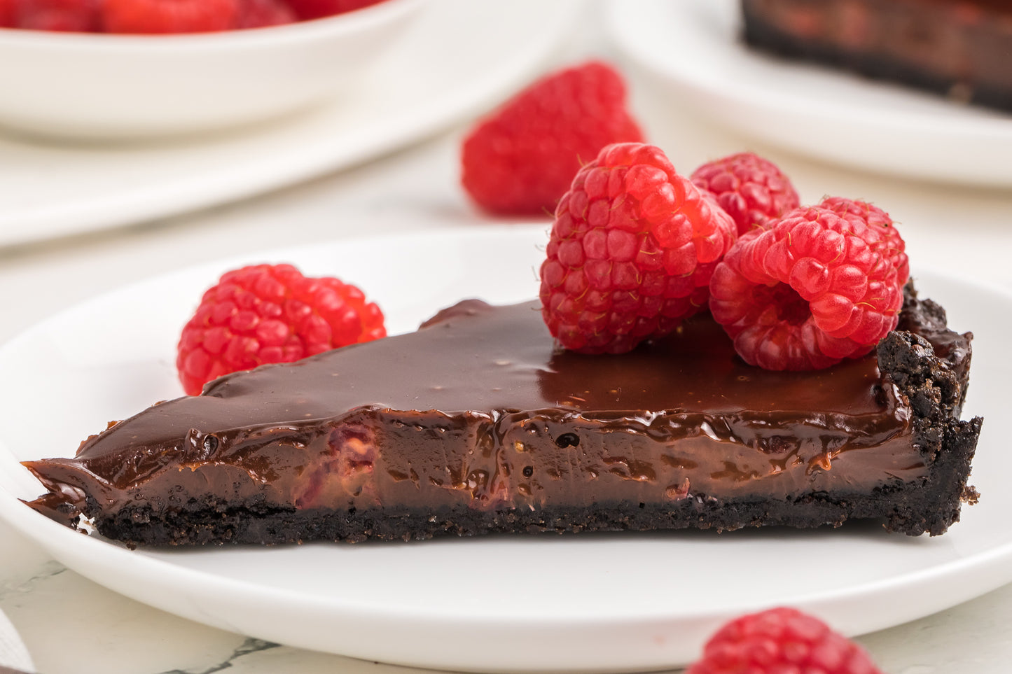 Chocolate Raspberry Tart Exclusive