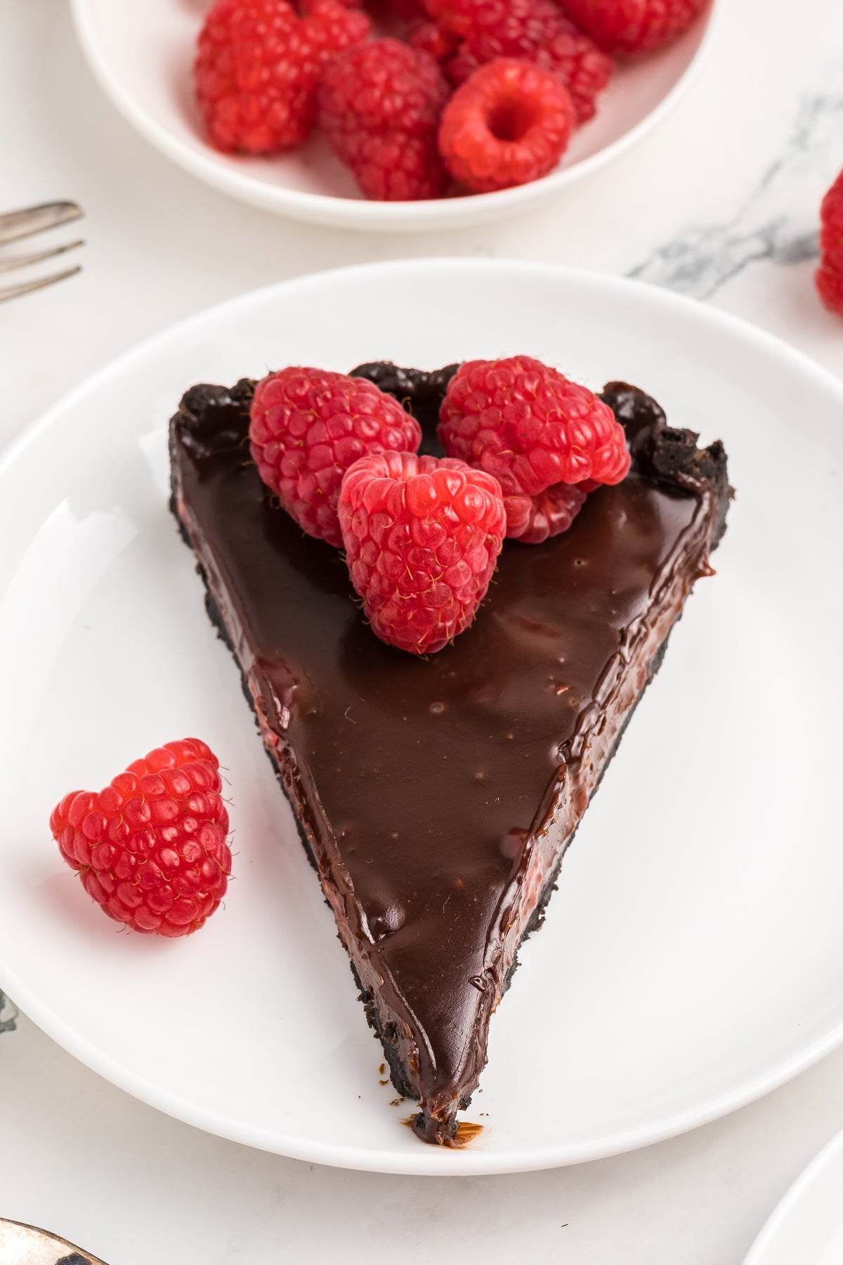 Chocolate Raspberry Tart Exclusive