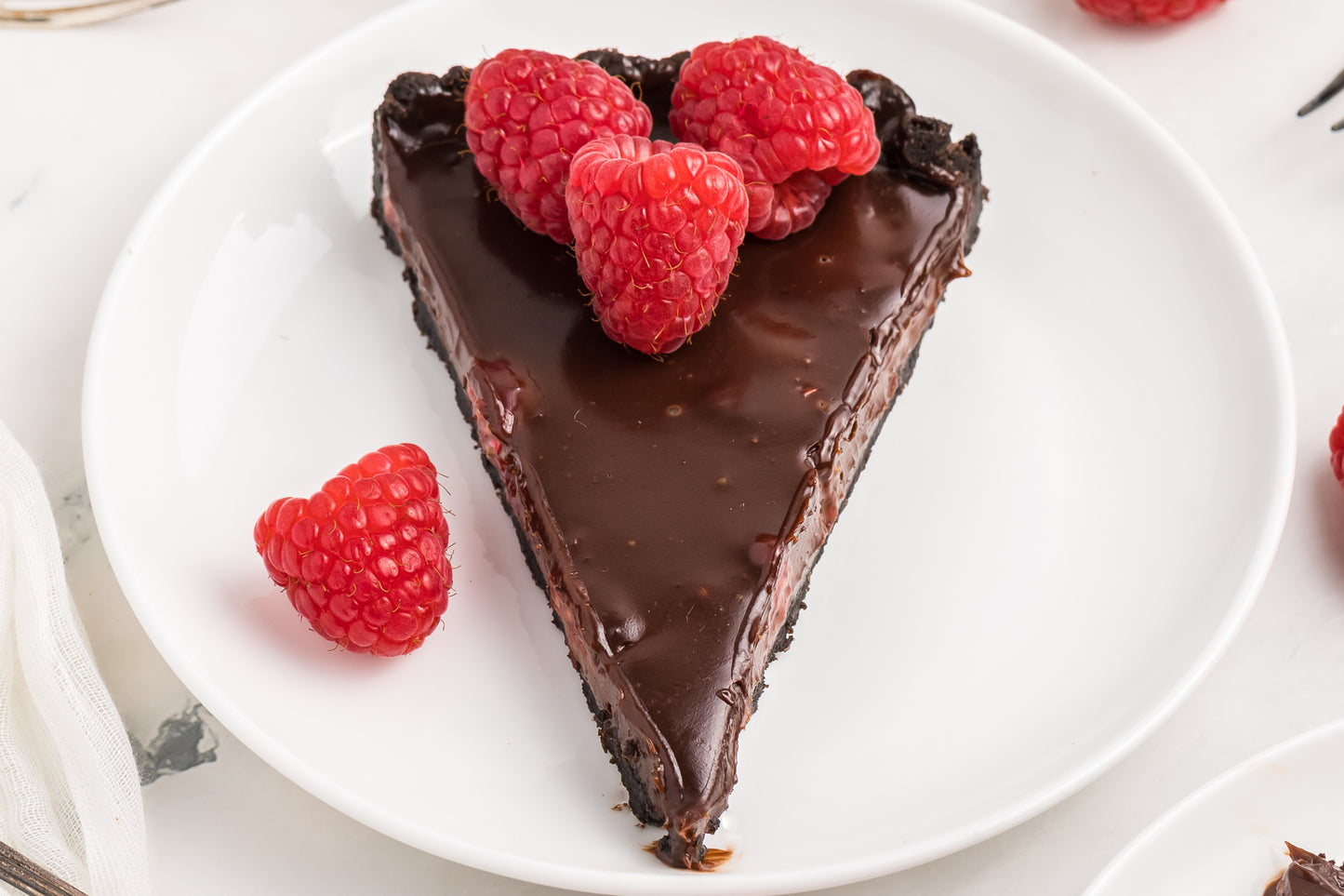 Chocolate Raspberry Tart Exclusive