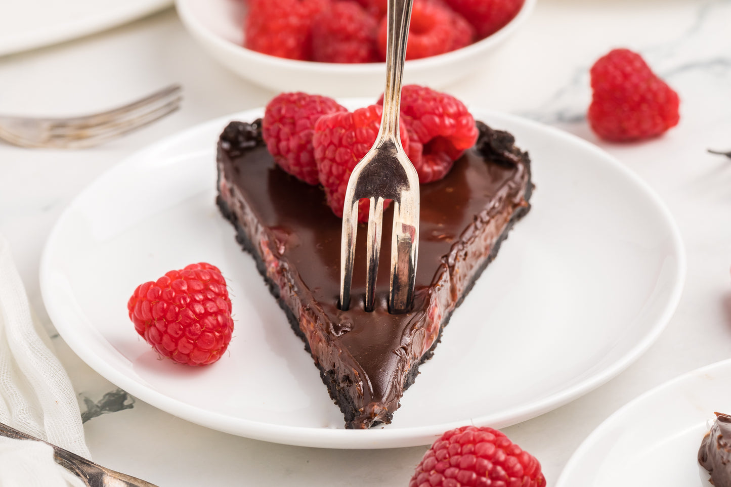 Chocolate Raspberry Tart Exclusive