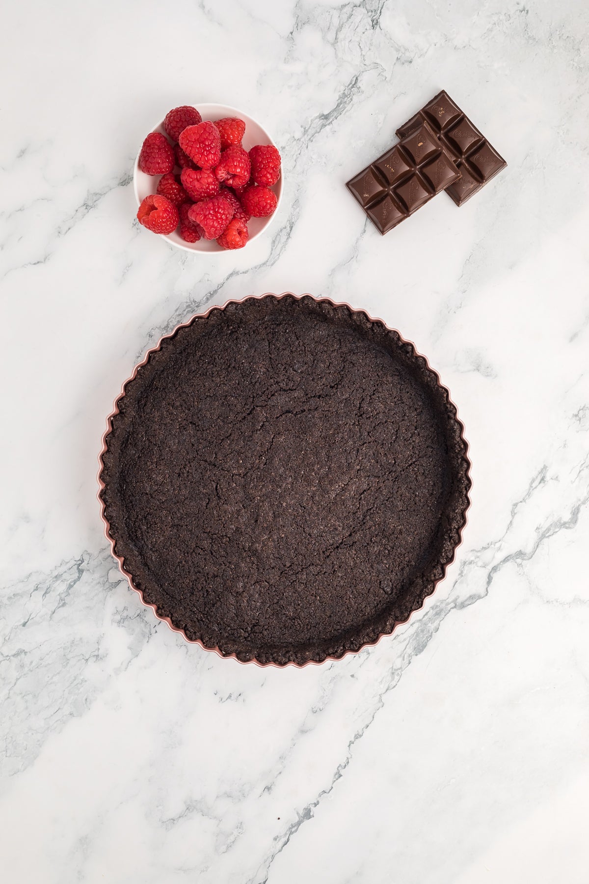 Chocolate Raspberry Tart Exclusive