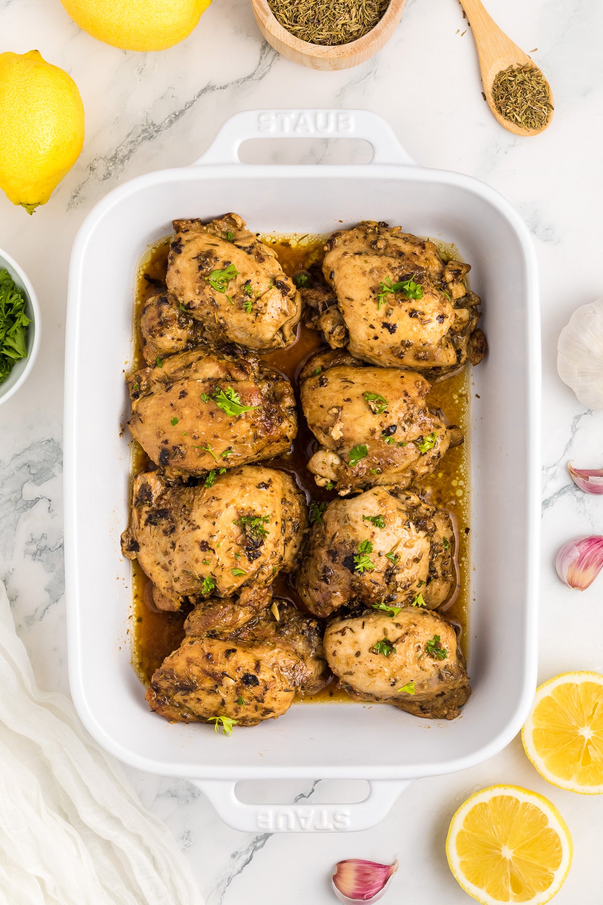 Lemon Garlic Chicken Thighs Exclusive