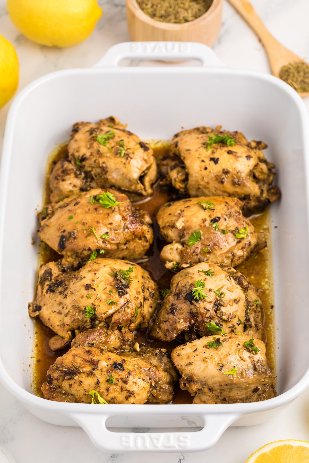 Lemon Garlic Chicken Thighs Exclusive