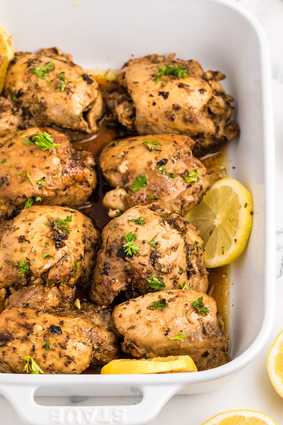 Lemon Garlic Chicken Thighs Exclusive