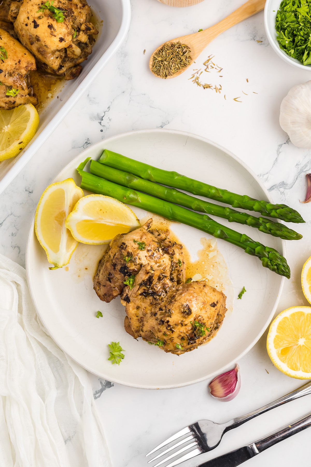 Lemon Garlic Chicken Thighs Exclusive