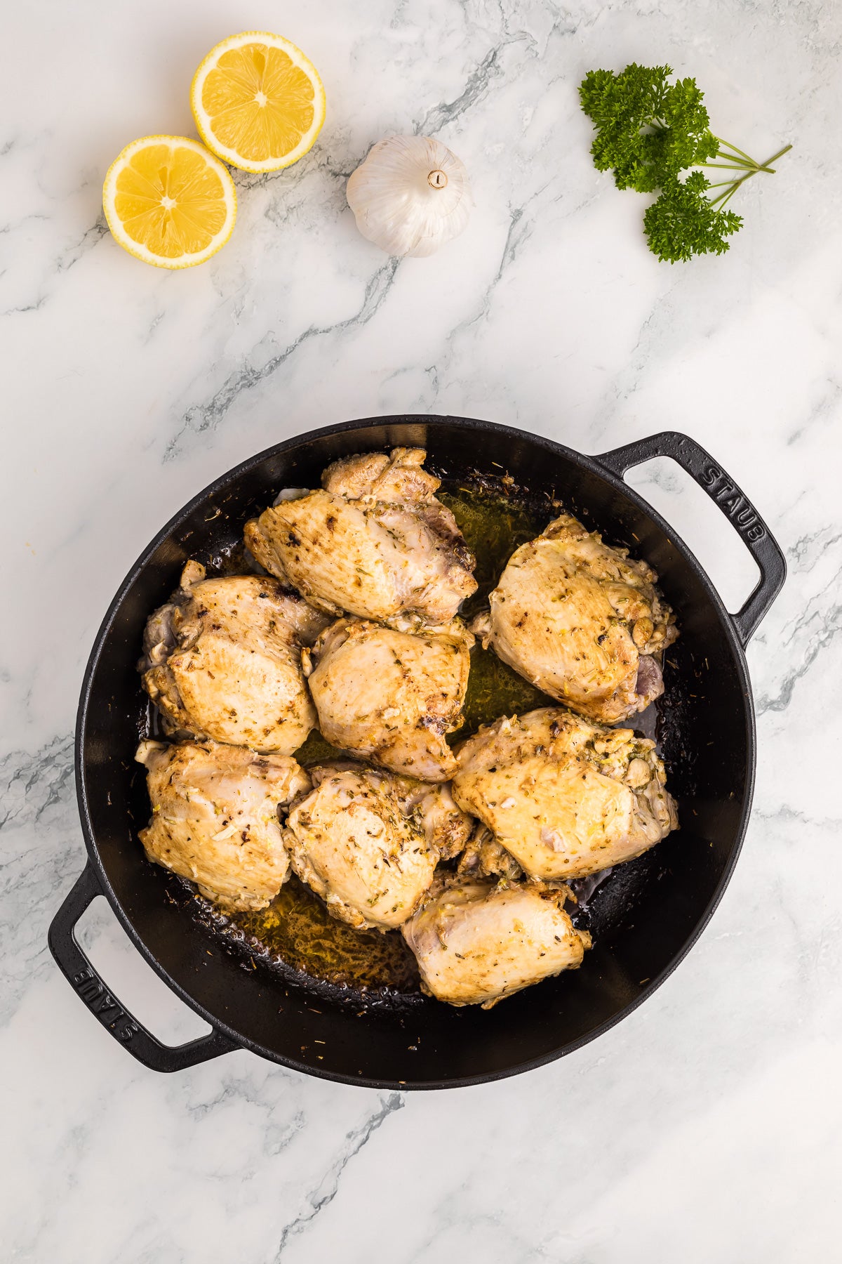 Lemon Garlic Chicken Thighs Exclusive