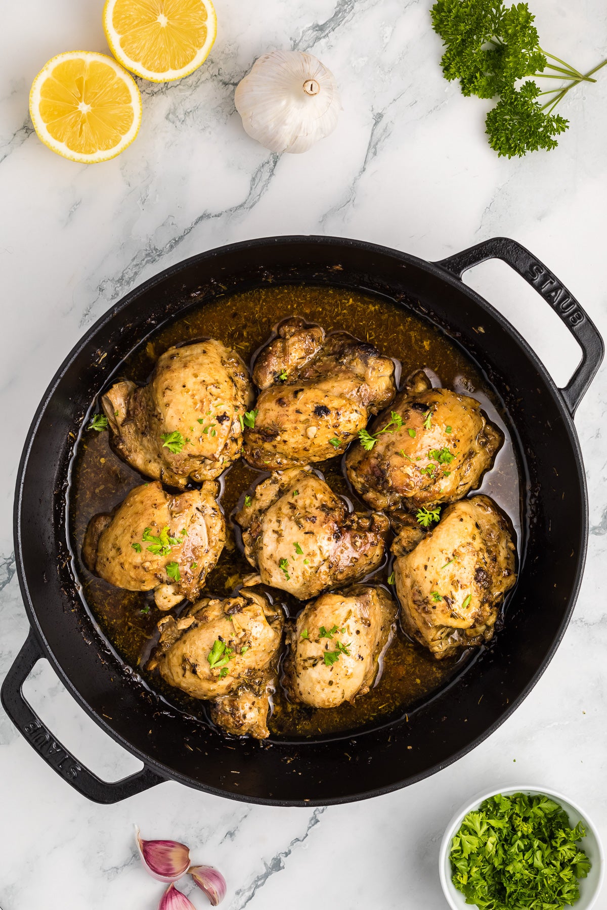 Lemon Garlic Chicken Thighs Exclusive